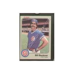 1983 Fleer Regular #492 Bill Buckner, Chicago Cubs 