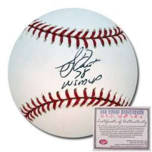  Bucky Dent Autographed Baseball with 78 WS MVP Inscription 