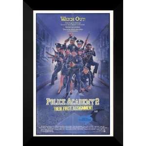  Police Academy 2 Assignment 27x40 FRAMED Movie Poster 