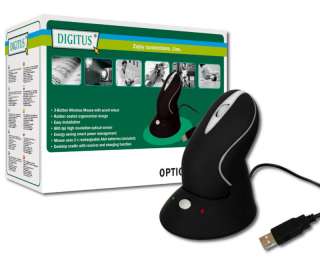 Digitus Wireless Mouse w/rechargeable cradle   *NEW*  