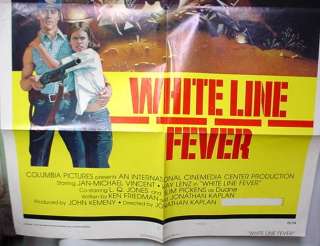 Original Movie Poster White Line Fever 1975 Slim Picken  