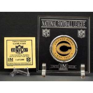    Official 2007 NFL Team Game Coin   Chicago Bears