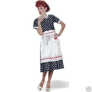 LOVE LUCY DRESS funny womens adult costume S Small  