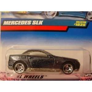  Mattel Hot Wheels 1999 164 Scale Black Mercedes SLK Die 