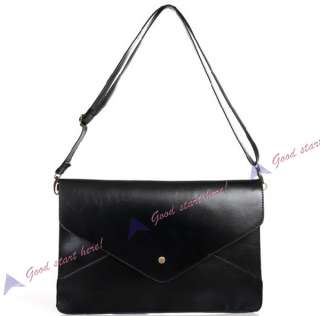 Oversized Envelope Purse Clutch New Fashion PU Leather Handbag 