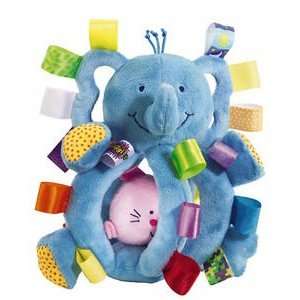  Taggies Grabby Elephant Baby Educational Plush Toy NEW 