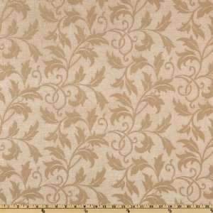  56 Wide Tricia Chenille Jacquard Flourish Natural Fabric 