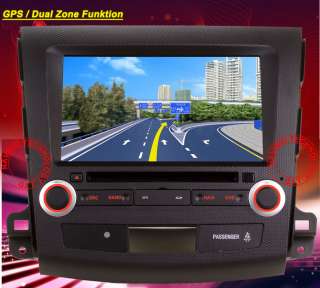 GPS Radio Navigation Car DVD 2Din Mitsubishi Outlander Navinio Auto 