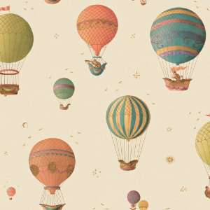   By Color BC1580618 Flying Helium Balloons Wallpaper