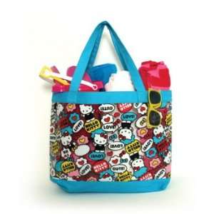  Hello Kitty All Over Print Beach Tote Toys & Games