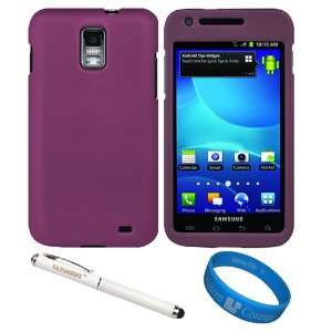  Purple Snap On Protector Case for Samsung Galaxy S II 