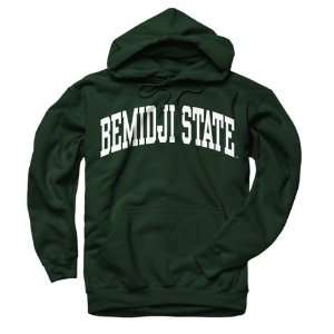  Bemidji State Beavers Green Arch Hooded Sweatshirt Sports 