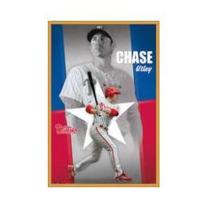 Chase Utley Framed Poster 