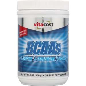  Vitacost BCAAs L Leucine, L Valine, L Isoleucine    5000 