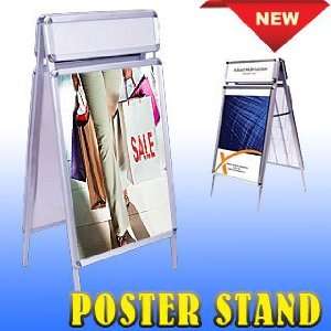 Double Sided Sidewalk Snap A Frame Poster Stand Display 