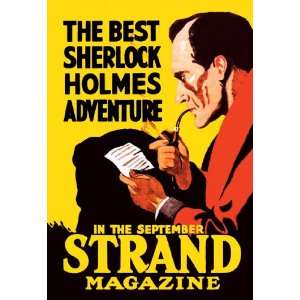 Best Sherlock Holmes Adventure 28X42 Canvas 