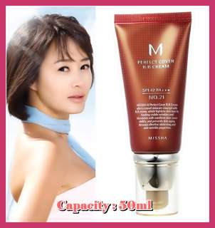 Missha M Perfect Cover BB Cream Foundation NO.21 (50ml)  