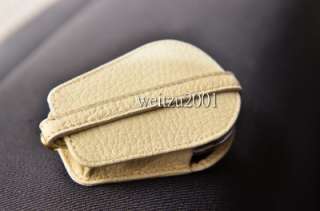 R55 R56 R60 Leather Mini cooper Key Fob countryman WHT  