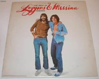Loggins & Messina   The Best of Friends LP Vinyl 34388  