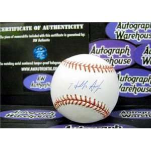 Hideki Irabu Autographed Baseball   Autographed Baseballs