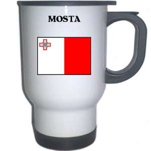  Malta   MOSTA White Stainless Steel Mug 