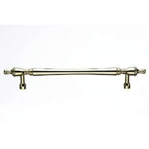 Somerset Finial Appliance Pull 18 Drill Centers   Polished Brass