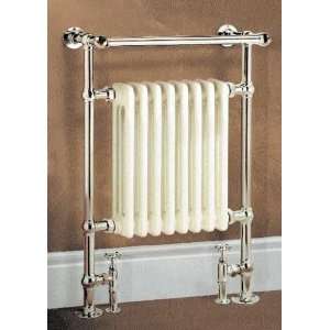  Dee Brass Traditional Hydronic Towel Warmer   VR1 WH