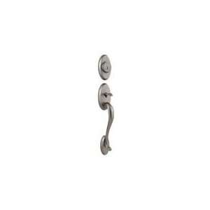Weiser Lock GCA9671SE502 Shelburne Rustic Pewter Keyed Entry Handleset