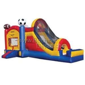    Arch Style Combo Sport Jumping Castle Moonwalkers Toys & Games