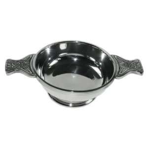  Wentworth Pewter Large Scottish Quaich   4 1/2 in 