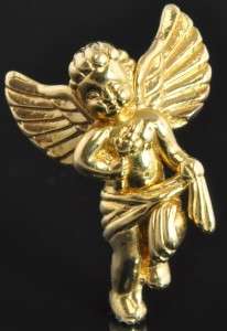   cherub pendant by Michael Anthony crafted from solid 14k yellow gold