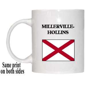   State Flag   MILLERVILLE HOLLINS, Alabama (AL) Mug 
