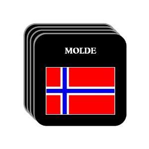  Norway   MOLDE Set of 4 Mini Mousepad Coasters 