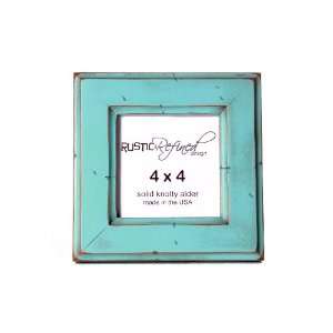  4x4 Square Picture Frame with 1.5 Inch Border (Moab 