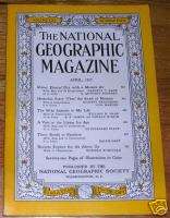 National Geographic APRIL 1957 ROME Messina, ROCKETS +  