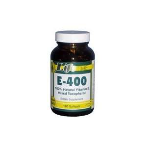  E 400 with Mixed Tocopherol   180 softgels Health 