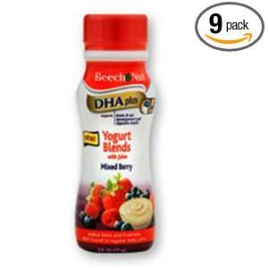 Beech Nut DHAPlus+ Yogurt Blends with Juice Mixed Berry, 6 Ounce 