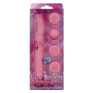  Luv touch mighty mite waterproof w/4 massage heads   pink 