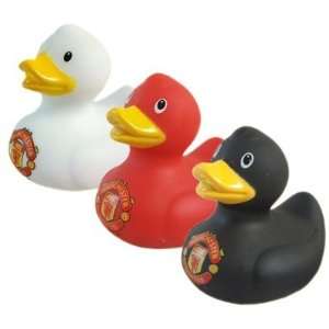  Manchester United Fc Mini Rubber Duck Set   Football Gifts 