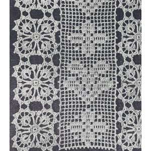 Vintage Crochet Pattern to make   Princess Feather Bedspread Design 