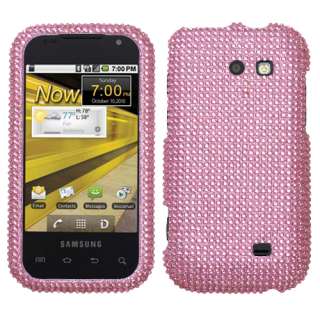 Pink Bling Hard Case Cover For Samsung Transform Accessory  