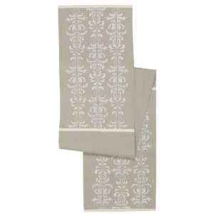  Now Designs Cadenza Tablerunner, Ivory