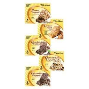 Medifast Peanut Butter Crunch Bars 1 Box (7 Bars each 