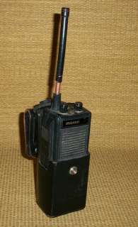 Maxon CP 1015 VHF Transceiver Radio  Leather Belt Holster/Holder 