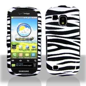Samsung i400 Continuum Black White Zebra Case Cover Protector (free 