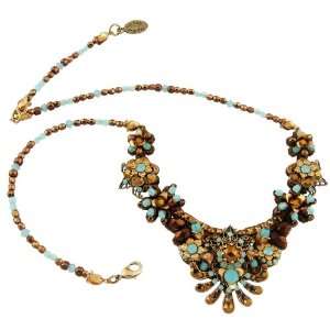  Exquisite Necklace with Vintage Inspired Accents Sewn Meticulously 