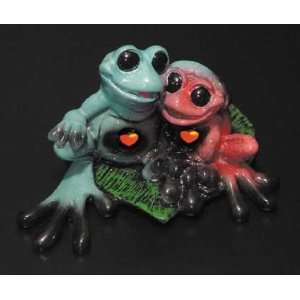  Kittys Critters Toadly In Love Tipsie Frog Figurine 