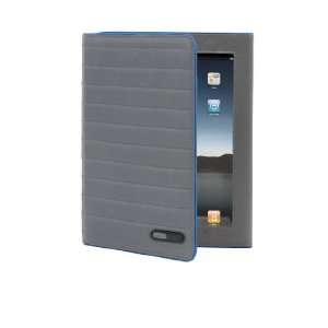  iHome Quilted Folio Case for iPad 2   Gray/Blue (IH 