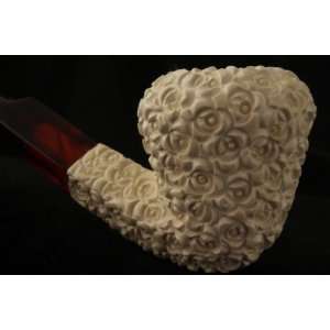 Meerschaum Pipe   Hand Carved from the Best Quality BLOCK Meerschaum 