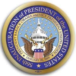  56th Inaugural inauguration Seal Obama Button   2 1/4 